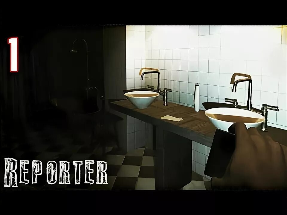 Reporter horror game