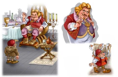 Герой сказки карлик