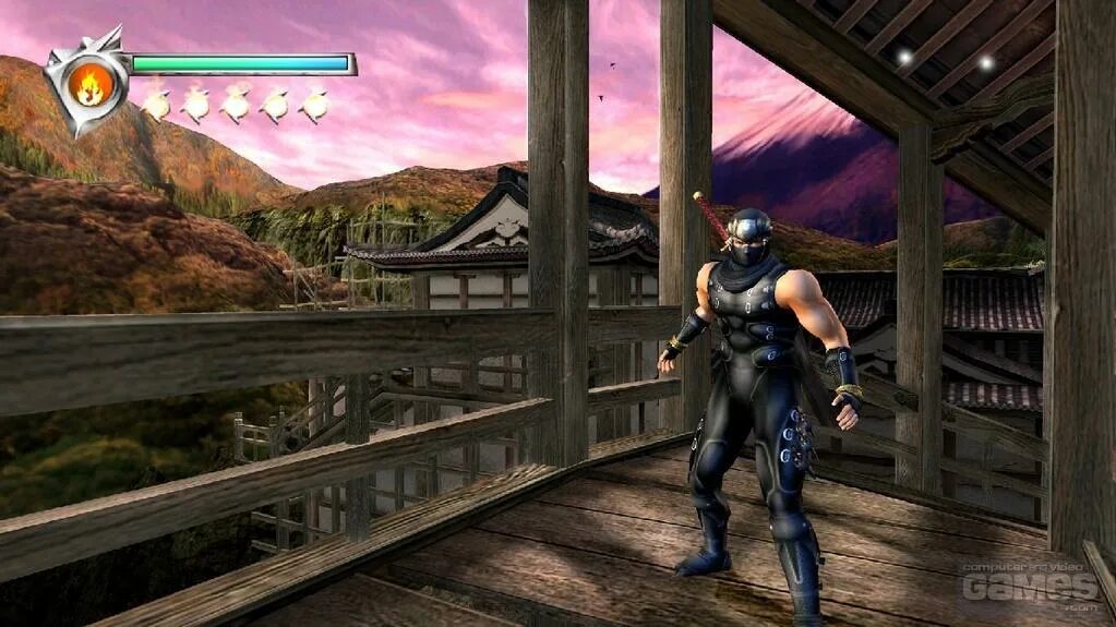 Ton ninja pool. Ninja Gaiden игра 2004. Ninja Gaiden Black Xbox.