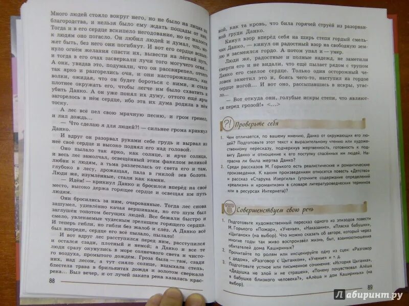 Напрасно ли была жертва данко сочинение. Литература 7 класс учебник 2 часть Данко. Данко литература 7 класс Коровина 2 часть. Напрасна ли была жертва Данко литература 7 класс. Данко литература 7 класс фото учебника.