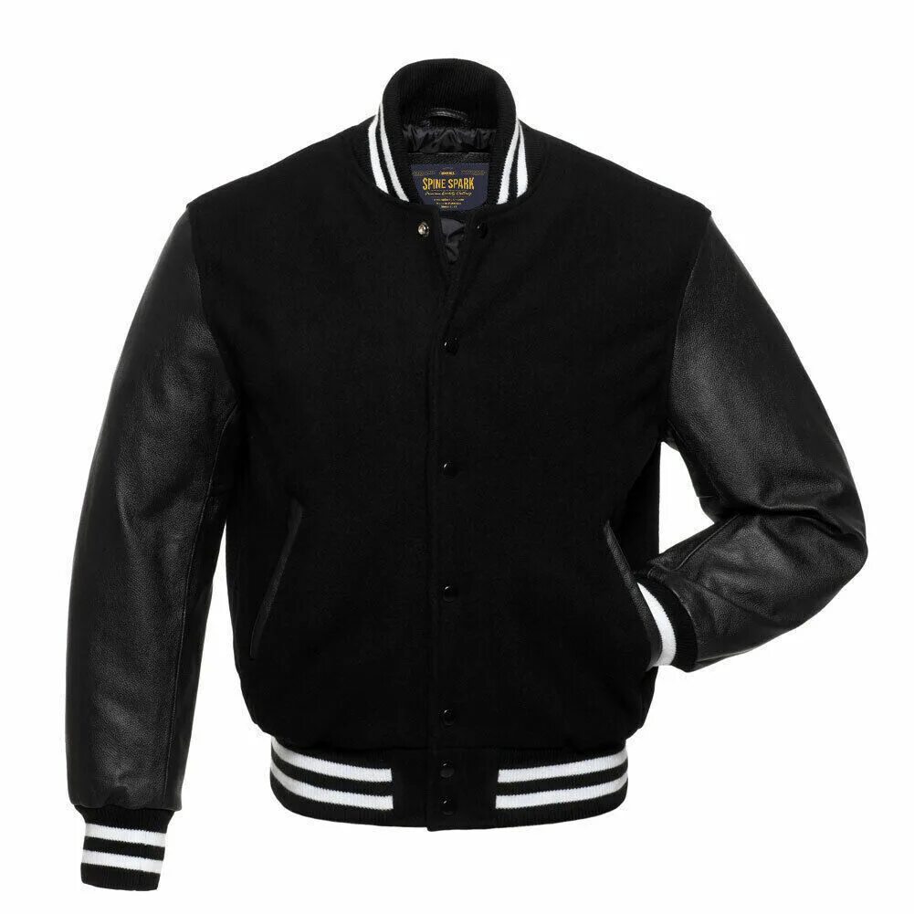 Купить клубную куртку мужскую. Jacket куртка бейсбольная Varsity чёрный бомбер. Леттерман Джекет бомбер. Леттерман куртки Университетские. Кофта черная Varsity Jacket мужская.