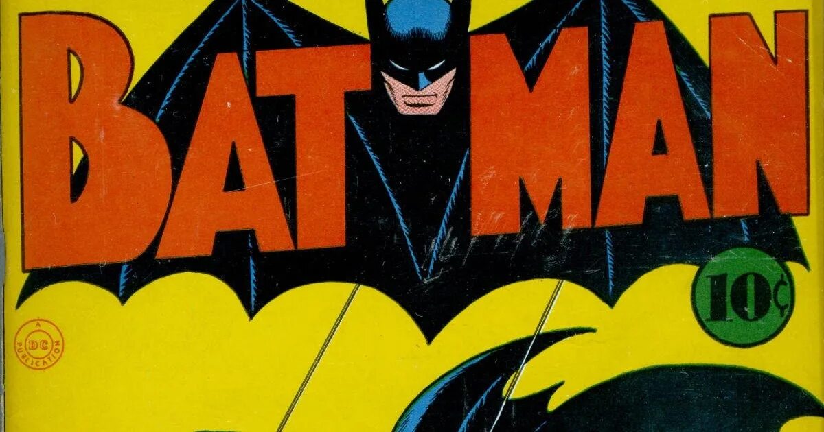 Бэтмен комикс. Бэтмен первый комикс. Первый выпуск Бэтмена комикс. Первый комикс DC.