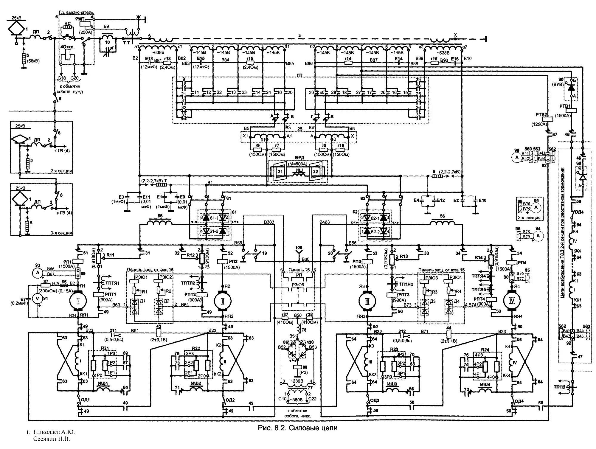 Цепи электровоза вл80с. Схема силовых цепей электровоза вл80с. Силовые цепи электровоза вл80с. Силовая схема электровоза вл80с. Силовая схема электровоза вл 60.