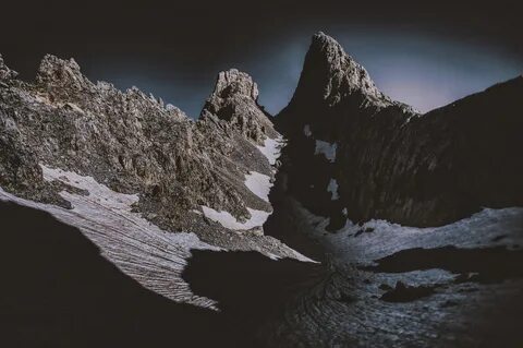 Below the mountain