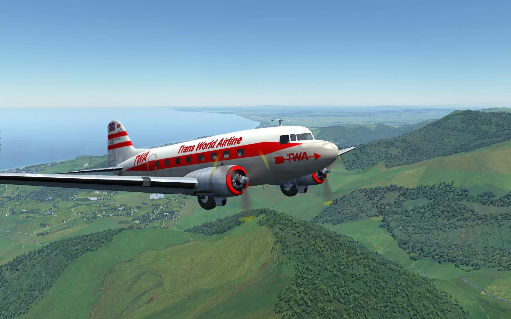 Dc dc 3.3. Douglas DC-3. DC-3 FSX. Douglas DC-1. Douglas DC-6.