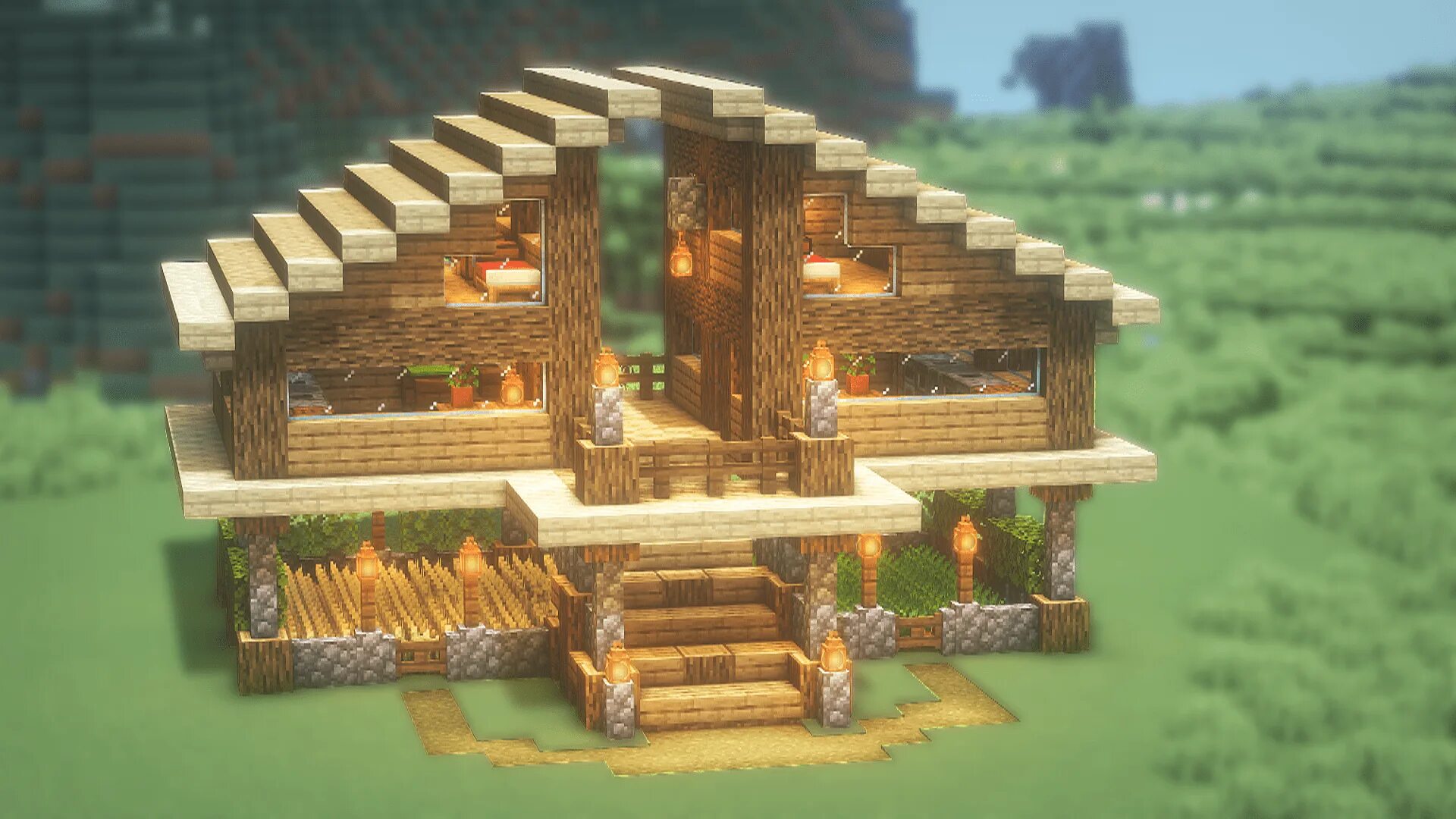 Minecraft build house tutorial