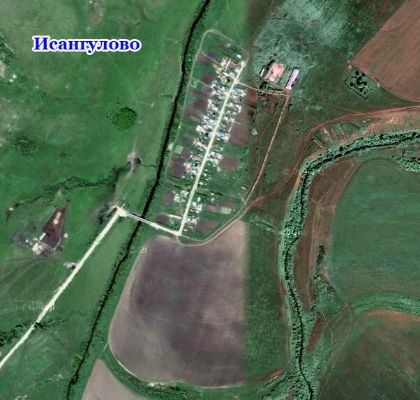 Протяженность села. Протяженность села