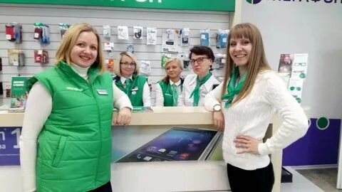 Работа в салоне связи