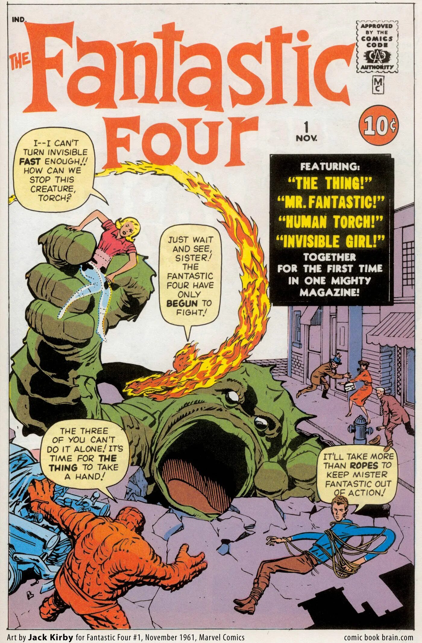 One of the four 1. Фантастическая четверка комикс 1961. Fantastic four (комикс). Фантастическая четверка комиксы. Комикс fantastic four 1.