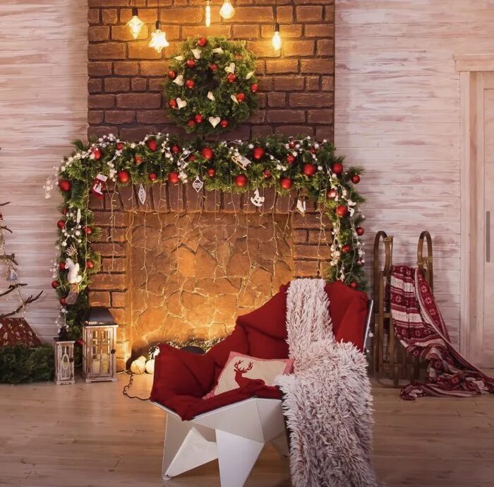 новогодние локации. новогодняя фотозона. новогодние локации. новогодний интерьер для фотосессии. новогодние локации в фотостудии.