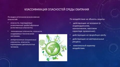 Среда опасная для жизни