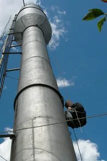 Сварка водонапорной башни