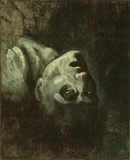 File:Circle of Théodore Géricault - Head of a Drowned Man - 2-1980 - Saint Louis