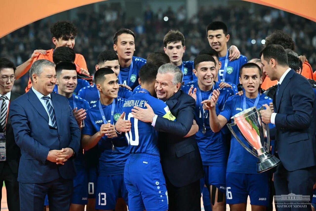 U 20 O`zbekiston. Узбекистан чемпион Азии по футболу 2023. O'zbekiston osiyo chempioni u20. Футбол Узбекистан u20 chempion.