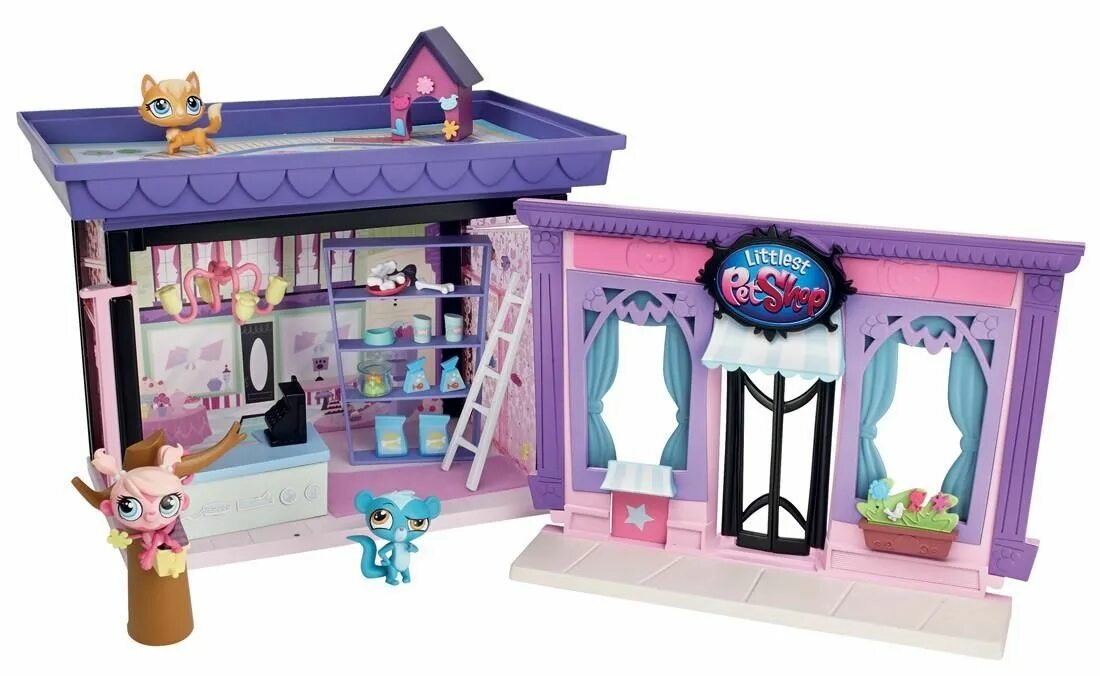 Магазин пет шоп. Набор игровой зоомагазин Littlest Pet shop, Hasbro a3682. Игровой набор Littlest Pet shop стильный зоомагазин a7322. Littlest Pet shop домик. LPS Hasbro домик.