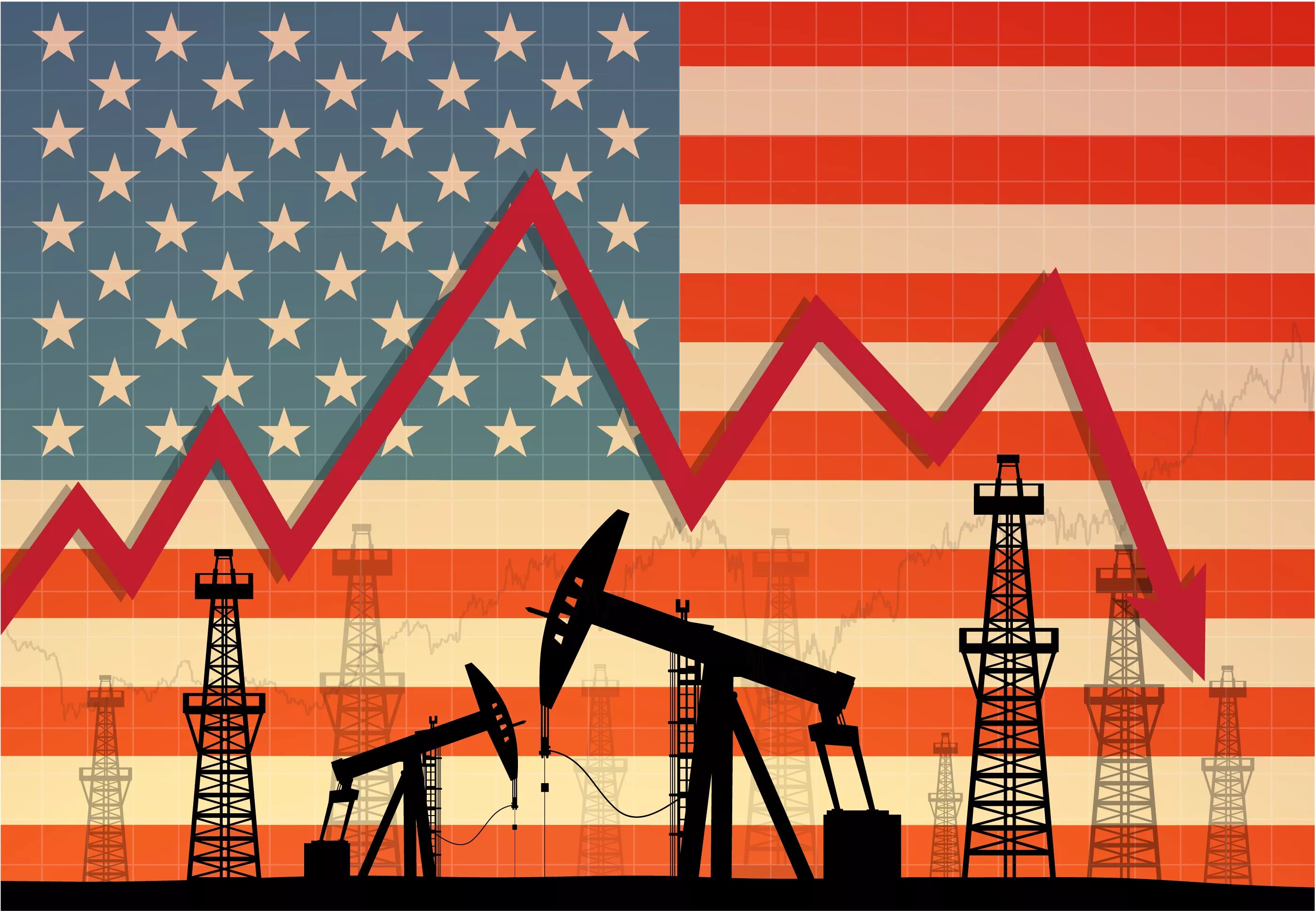 Экономика нефтегазовой отрасли США. USA промышленность. Нефтяная промышленность. Кризис промышленности.