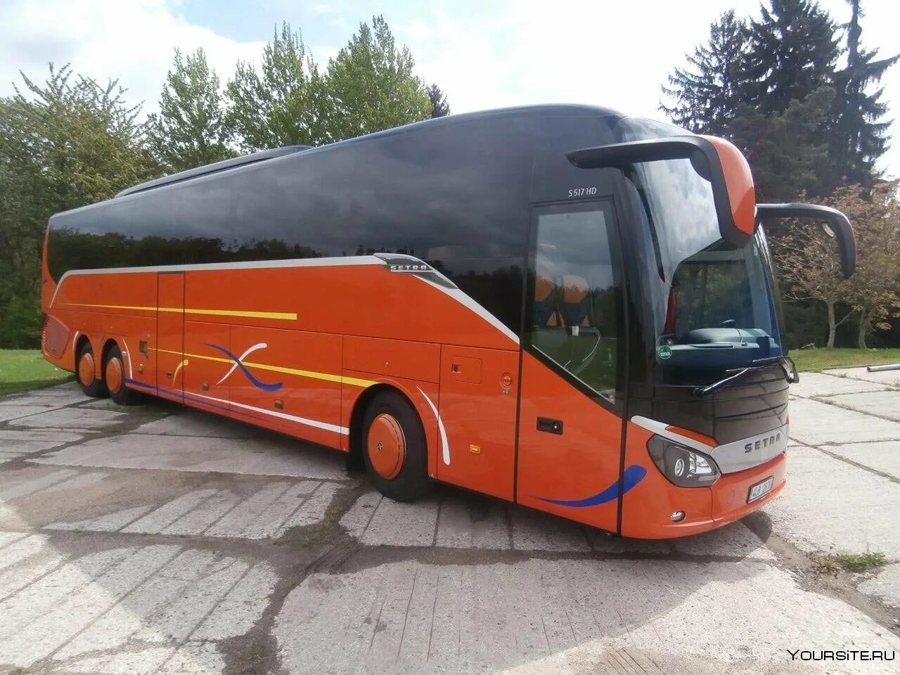 Сетра 517. Setra Comfort class New Generation. Автобус Setra 517 фото.