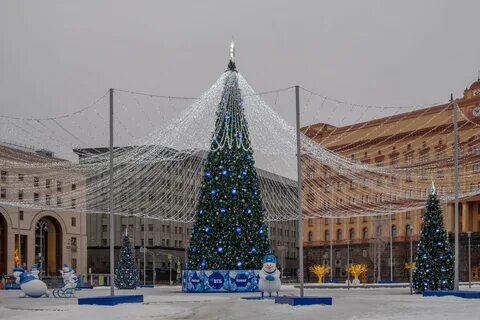 Лубянка новогодняя 2024