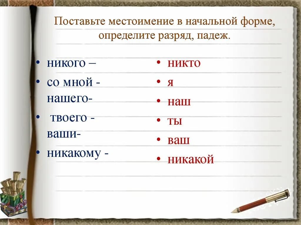 Начальная форма местоимения. Местоимение начальная форма местоимения. Поставьте местоимения в начальную форму. Начал ные формы местоимений.