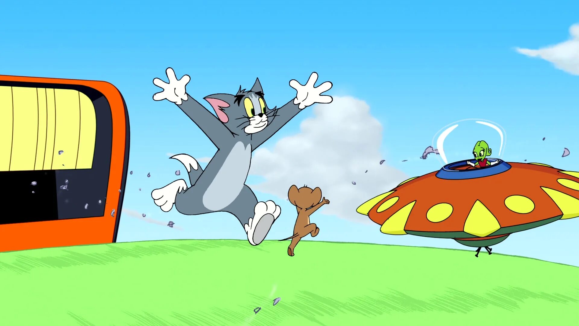 Том и джерри полет. Tom and jerry blast off to mars 2005. том и джерри полёт на марс. tom and jerry полет на марс.