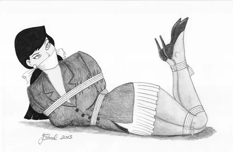 jstreel, lois lane, dc, dc comics, superman (series), bondage, gag, gagged,...