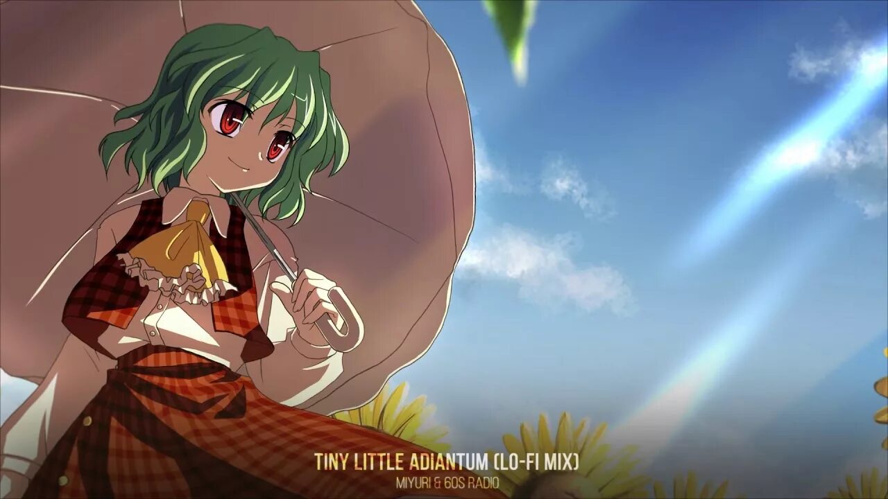 Touhou с зонтиком. Tiny little Adiantum SHIBAYANRECORDS. Tiny little Adiantum Omae WA Mou. Shibayan records - tiny little Adiantum.