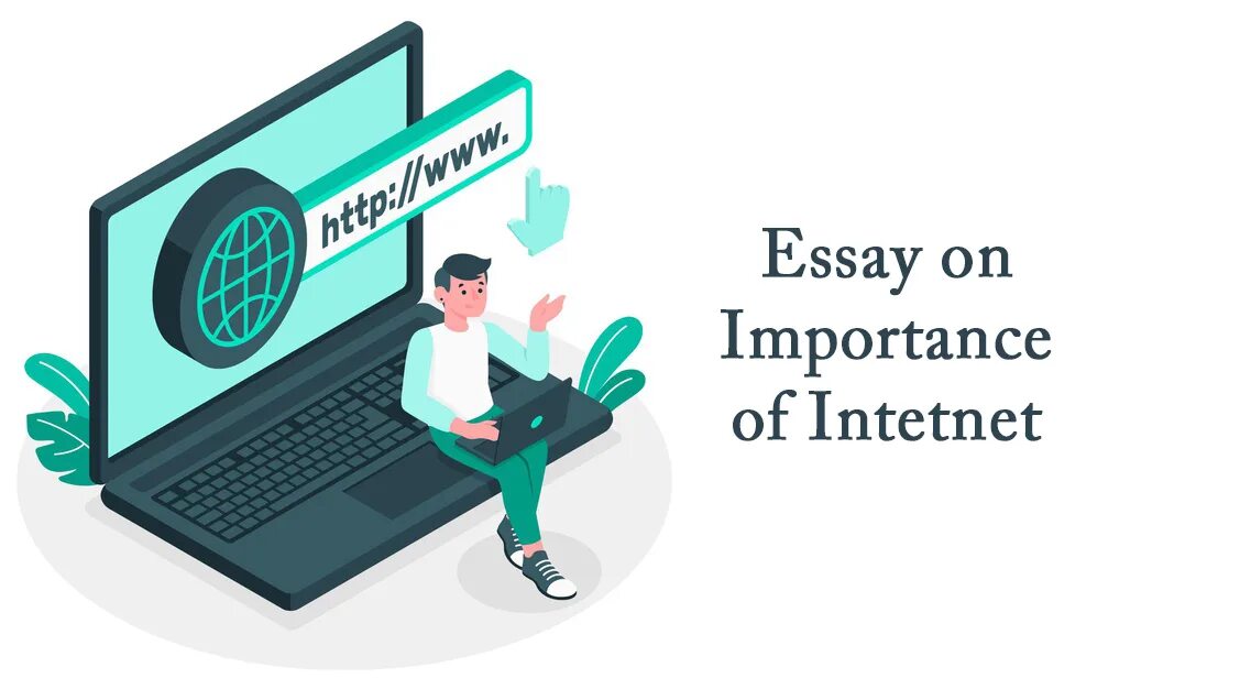 Internet in our live. Internet in our live