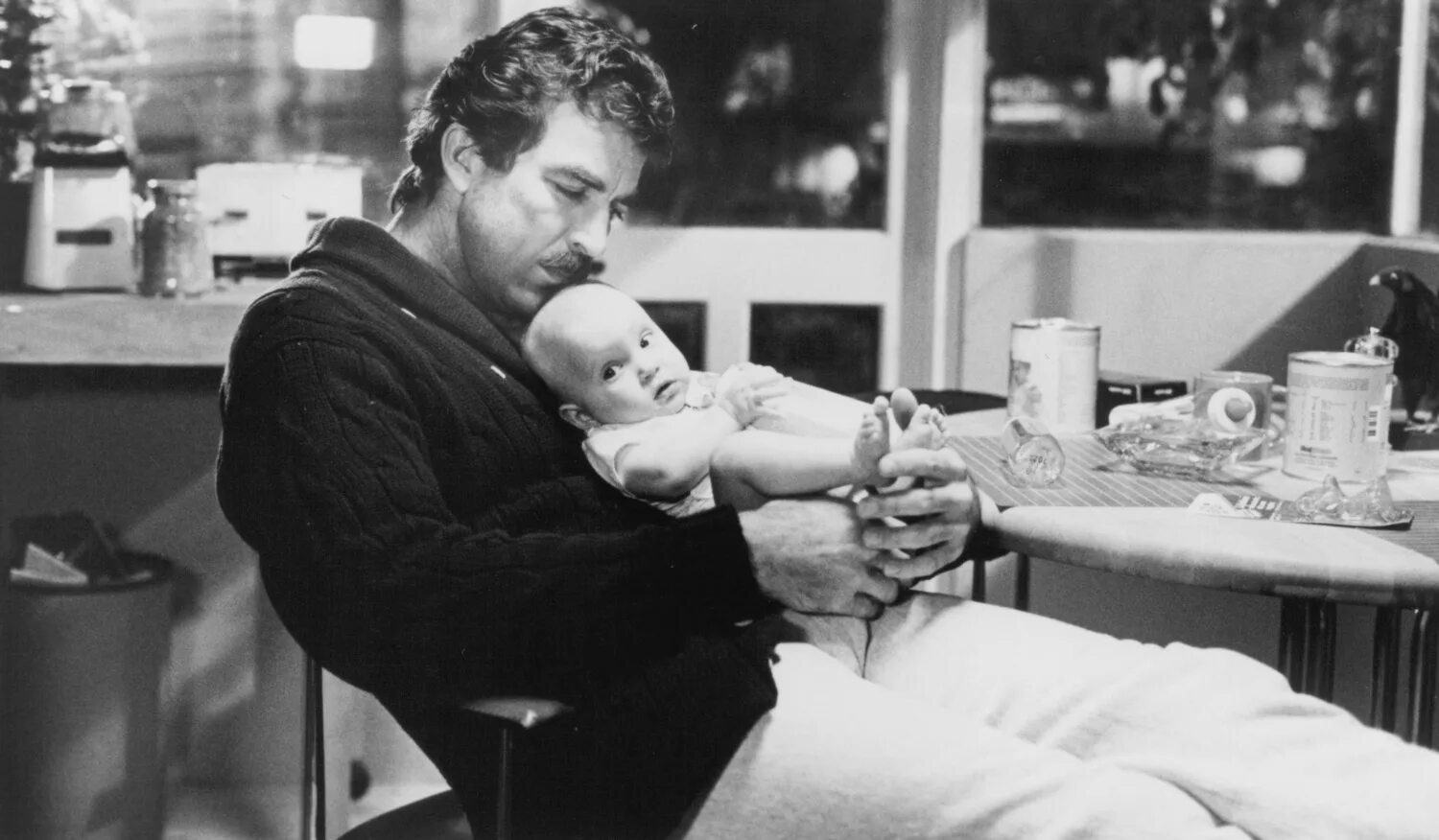 три мужчины и ребенок