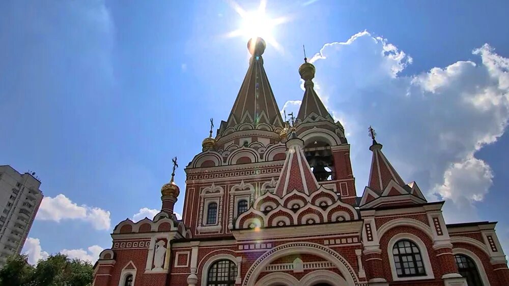Храм всех святых филевский. Храм всех святых филевский