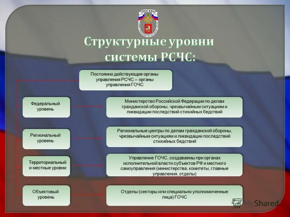 схема единой государственной системы предупреждения и ликвидации чс. структура системы рсчс. органы управления по гочс. документы разрабатываемые органами управления. схема го и чс в организации.