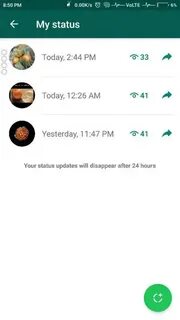 View status