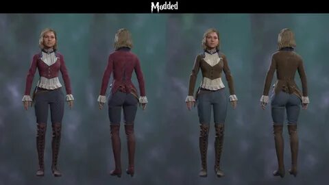 Hogwarts Legacy "Улучшенное тело - одежда для верховой езды" .