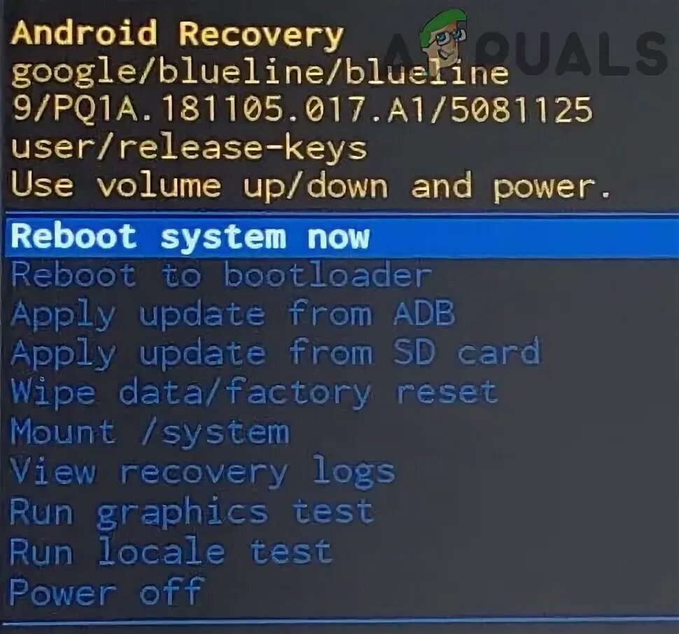 No command android что