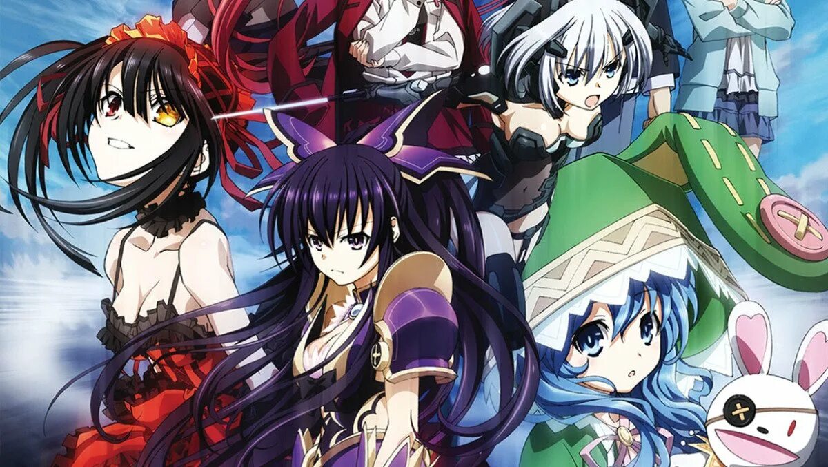 Рандеву с жизнью когда вышел. Date a live мультсериал. аниме рандеву с жизнью 1 сезон. date a live фильм 2013. рандеву с жизнью битва.