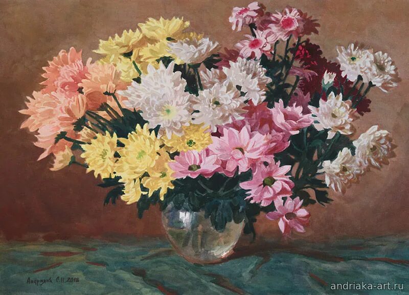 хризантемы андрияки. андрияка сергей николаевич. андрияка сергей николаевич. сергей андрияка пионы акварелью. андрияки какие.