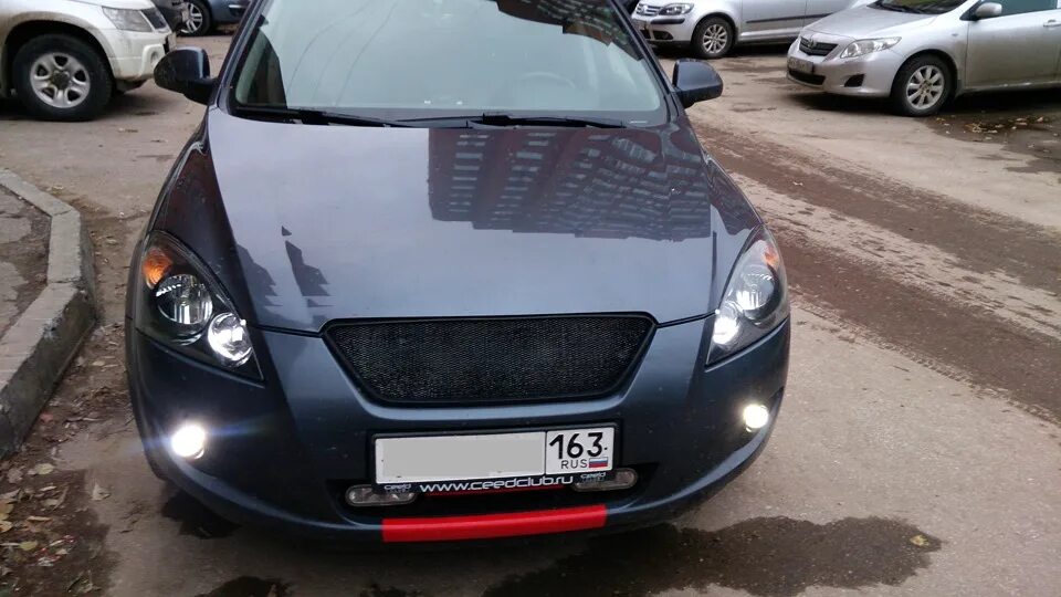 Черные фары Kia Ceed ed. Черные фары Киа СИД 2008. Kia Ceed 2007 фары. Kia Ceed 2008 фара. Фара киа сид 1