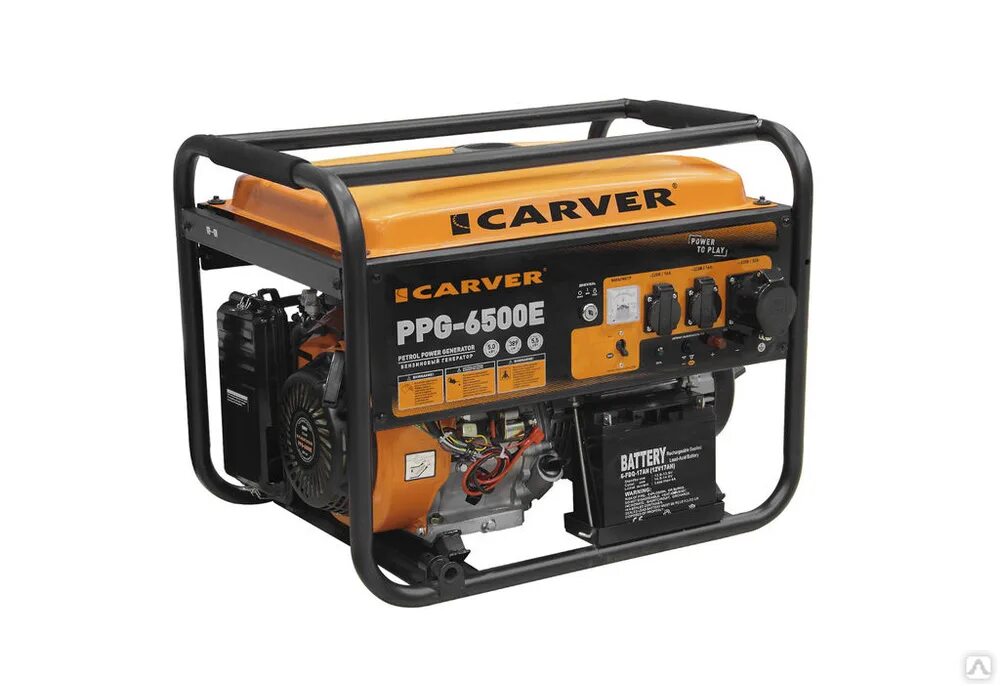 Генератор Carver PPG- 6500е. Генератор бензиновый Карвер 6500е. Генератор Carver PPG-6500 Builder. Генератор бенз. Carver PPG-6500 (lt-188f, 5,0/5,5квт, 220в, бак 25л, обмотка медь). Генератор бензиновый купить 10