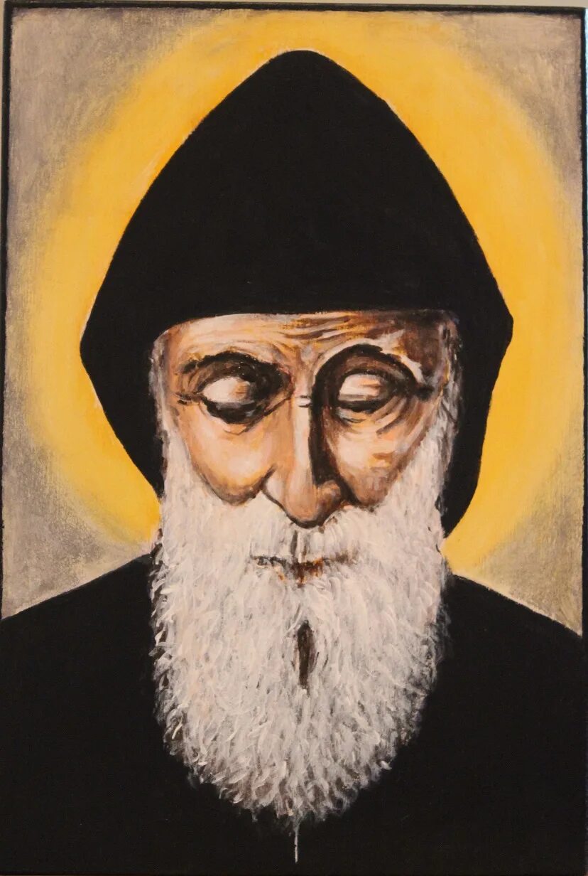 шарбель махлуф. католический святой шарбель. святой монах шарбель. святой шарбель исцеляющее. св шарбель икона.