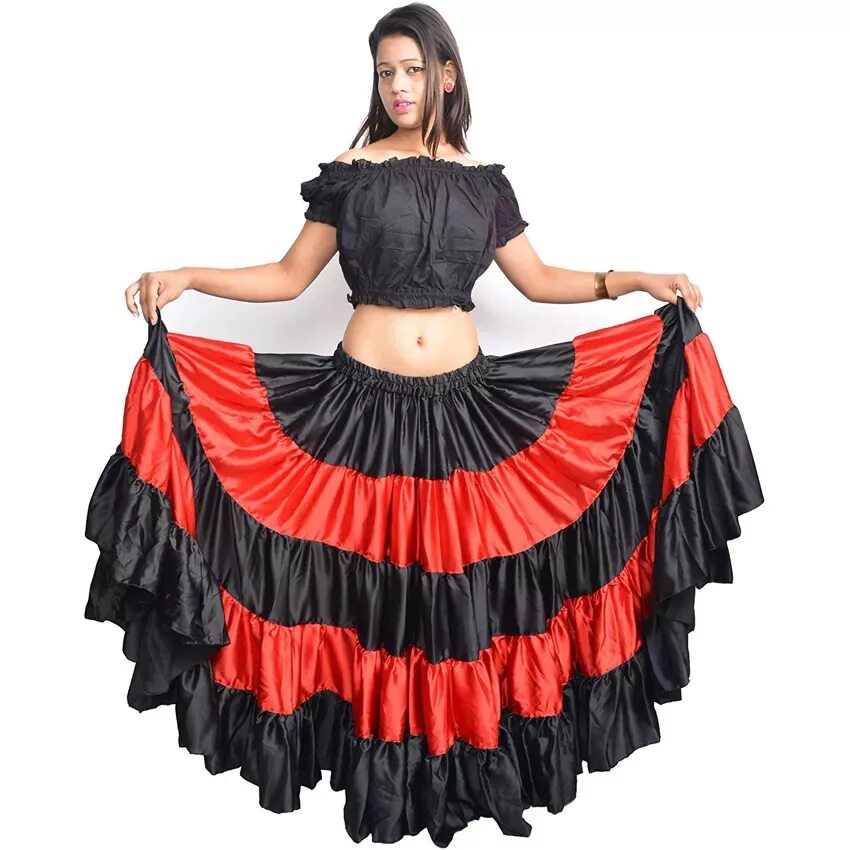 Купить цыганскую юбку. Испанская юбка для фламенко. Цыганский костюм женский фламенко. Цыганская юбка. Юбка цыганки.