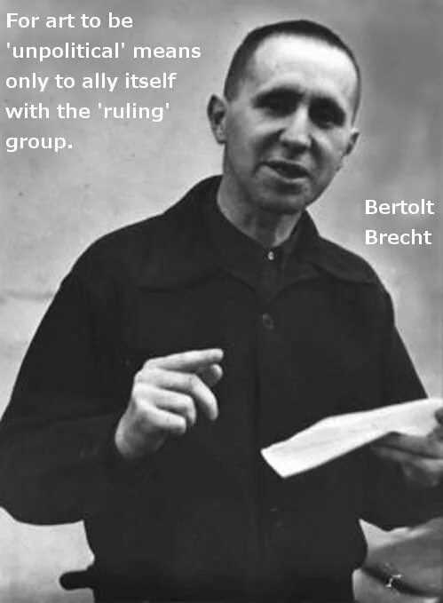 Брехт. Bertolt Brecht. Портрет Брехта.
