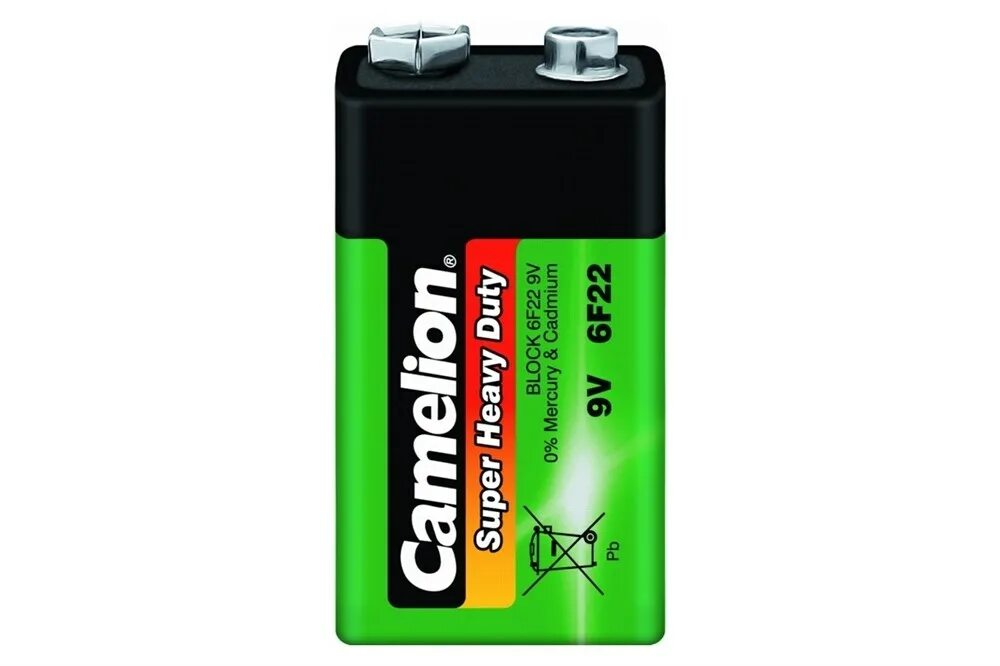 Аккумулятор крона Camelion, 6f22-1bl, 200mah, (1/20/320). Camelion батарейка 4r25-sp1g. Элемент питания солевой "крона" r6f22 6f22-sp1g 9в SR-1 Camelion 1663. Батарейки крона 6f22-sp1g 9v 1 шт.