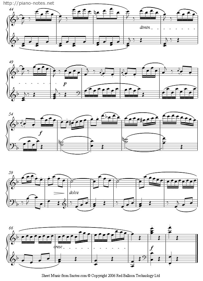 бетховен сонатина 2 часть рондо фа мажор. сонатина 3 часть клементи. сонатина фа мажор. л. маленький командир майкапар ноты для фортепиано.