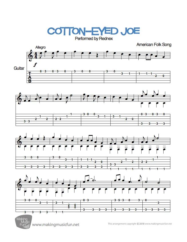 Cotton eye joe перевод на русский