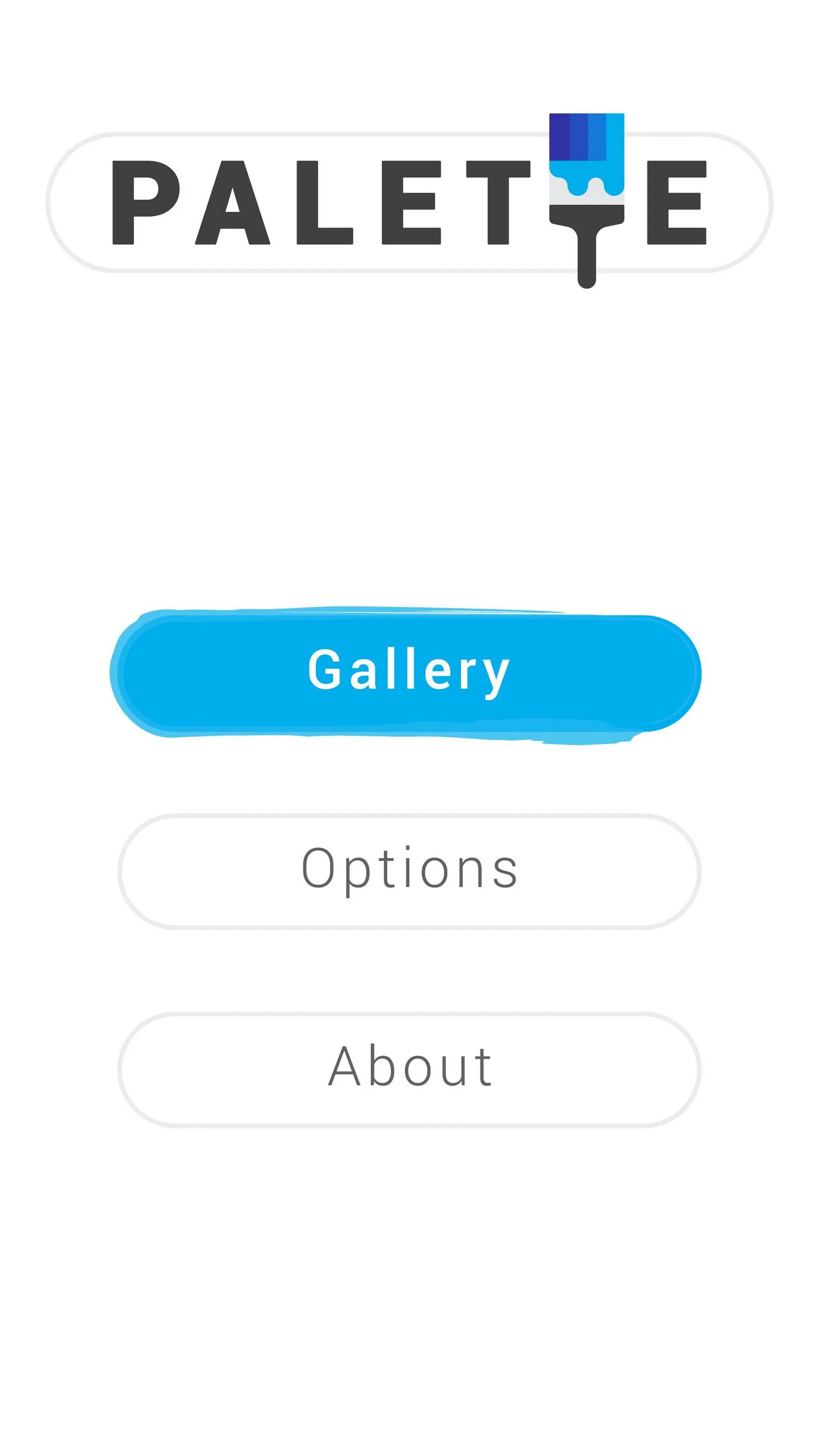 Android palette. Default android palette.