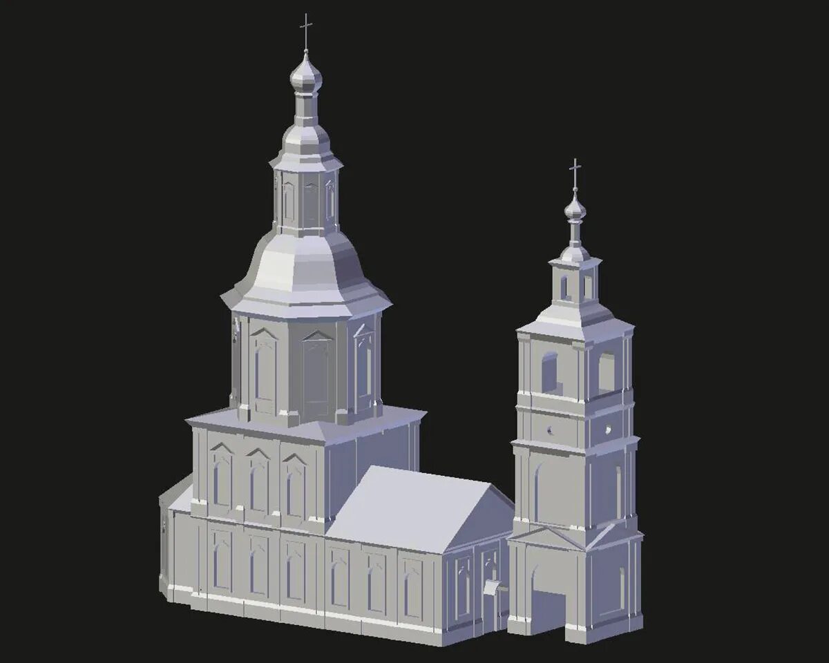 Церковь 3д модель. 3d модель церковь колотиловка. 3d модель церкви серпухов. 3d model church храмов москвы. 3д модель арзамас.