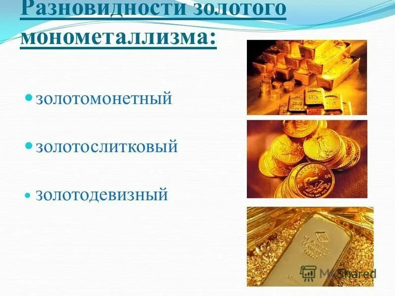 Обеспечение денежной единицы. Обеспечение денежной единицы
