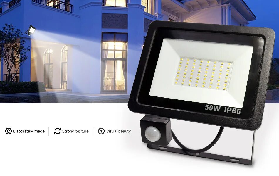 Прожектор led Flood Light Outdoor 50w 30w ip66. Led Flood Light 50вт. Дусел прожектор 100 Вт. Прожектор с датчиком движения 100вт. Светодиодный прожектор температура