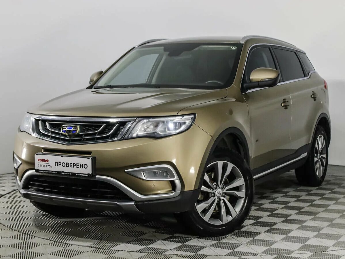 Купить б/у Geely Atlas I 1.8 AT (184 л.с.) 4WD бензин автомат в Санкт-Петербурге
