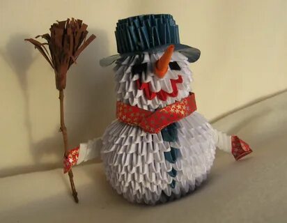 Снеговик из модулей