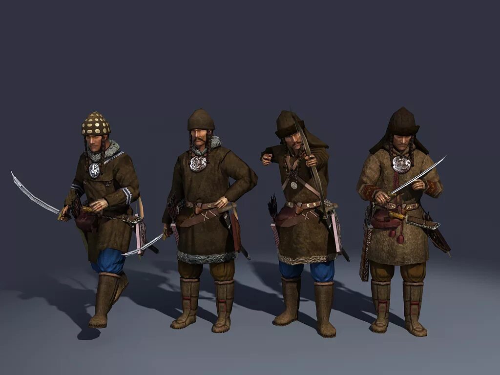 Medieval 2 Русичи юниты. Unit pack